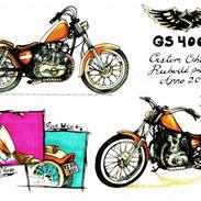 Suzuki GS 400L * OMBYGNING*