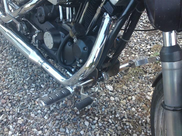 Harley Davidson Sportster XLH 1000"SOLGT" - Hjemmelavet fremrykker sæt i rustfrit stål. billede 5