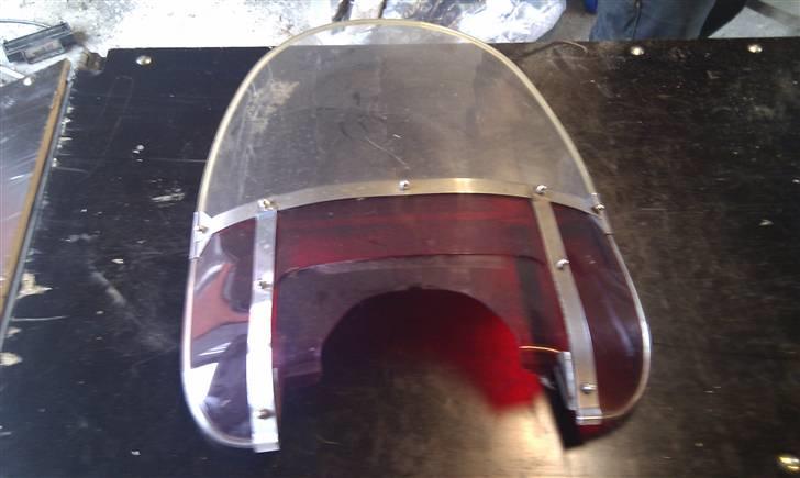 Harley Davidson Sportster XLH 1000"SOLGT" - Orig "police" vindskærm til HD billede 8