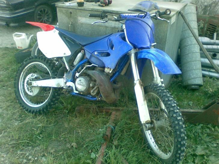 Yamaha YZ 250 - Solgt - Som den står nu. Efter jeg fløj bag over. billede 11