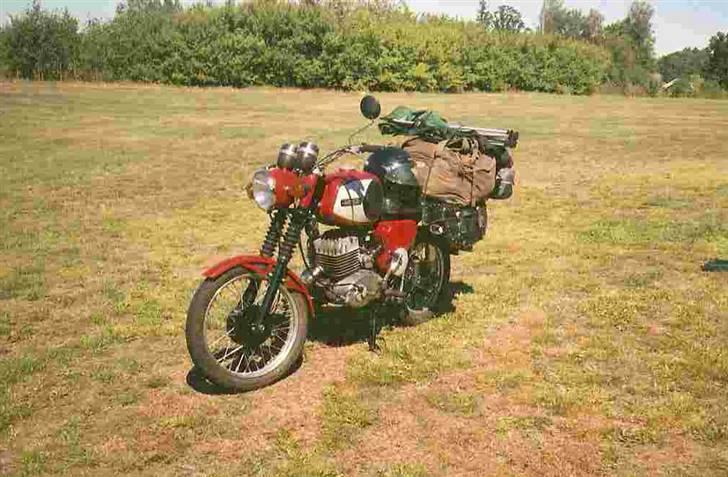 MZ TS250/1 - Touring i syd sverige - 2009 billede 5