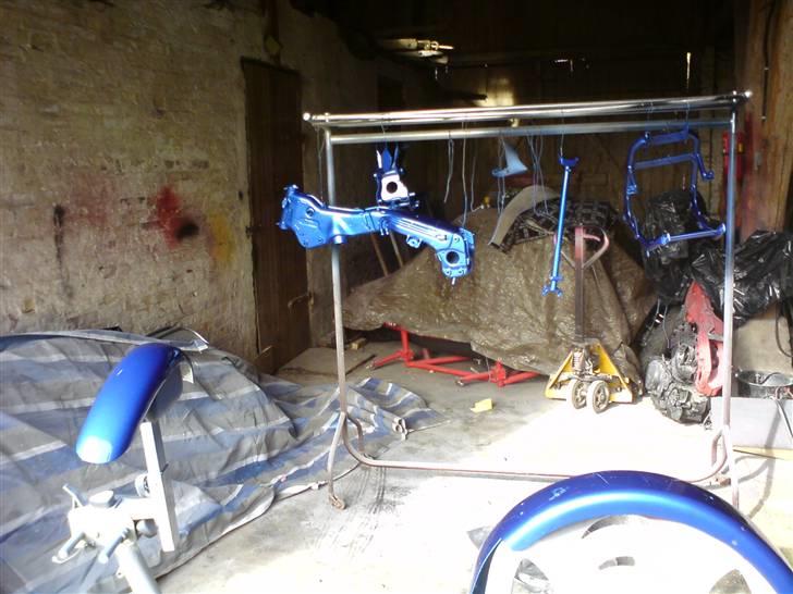 Yamaha xv 1000 tr1 - så blev delene malet billede 7