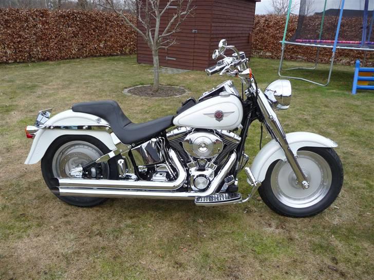 Harley Davidson FLSTF Fat Boy "Solgt" billede 2