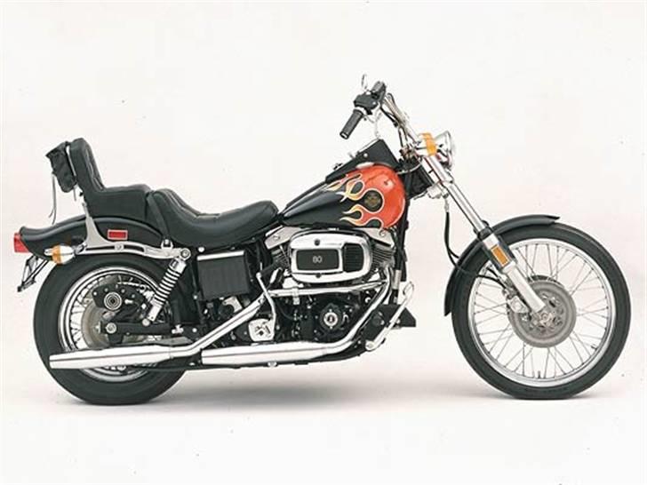 Harley Davidson FXWG Wide Glide - Sådan ser den ud fra fabriksny billede 7