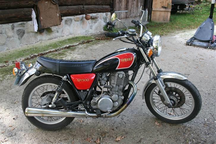 Yamaha SR 500 billede 8