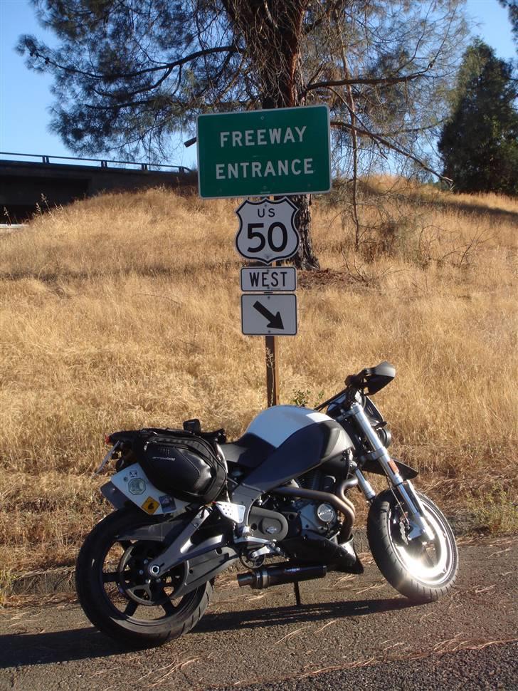 Buell Super TT XB12STT SOLGT - Tilkørsel ved Placerville ca. billede 12