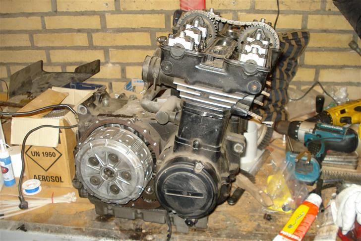 Kawasaki GPZ 600R SOLGT - Det er så motoren :-( billede 5