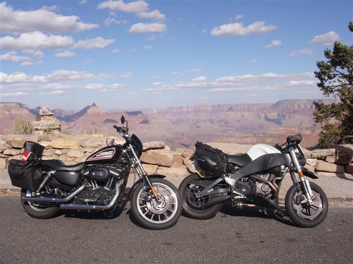 Buell Super TT XB12STT SOLGT - Et lille stop ved Grand canyon. Bullerbassen og lillesøster billede 14