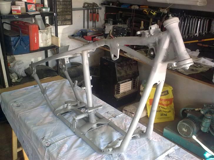 Harley Davidson Panhead - så er det sandblæst billede 15