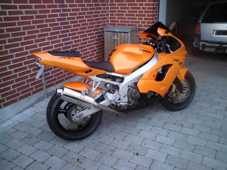 Kawasaki zx 9 r - Potte afkortet. Fed lyd... billede 3