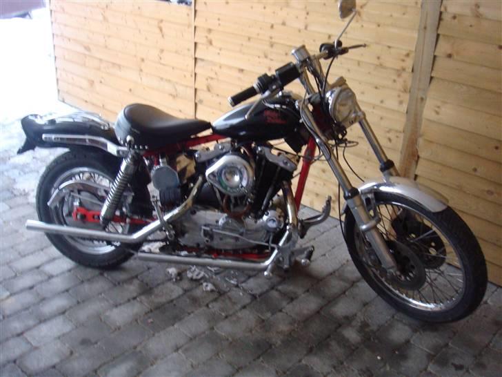 Harley Davidson sportster SOLGT billede 2