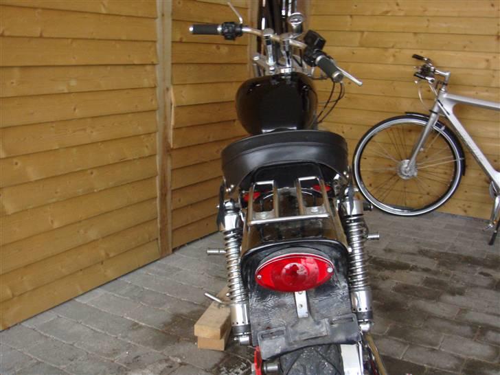 Harley Davidson sportster SOLGT - lidt ekstra dele jeg har til den billede 5
