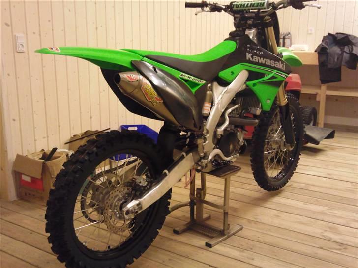 Kawasaki KX250F - Kørt 3,2 timer og fået ny udstødning :) billede 16