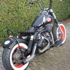 Harley Davidson bobber med turbo *Solgt*
