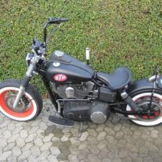 Harley Davidson bobber med turbo *Solgt*