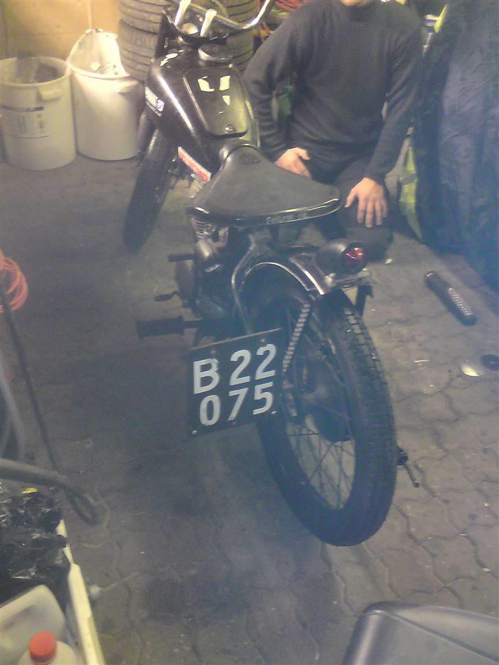 DKW RT125/2 - "Lil' fart" - Efter at tændingen blev stillet, kørte den ret godt! billede 15