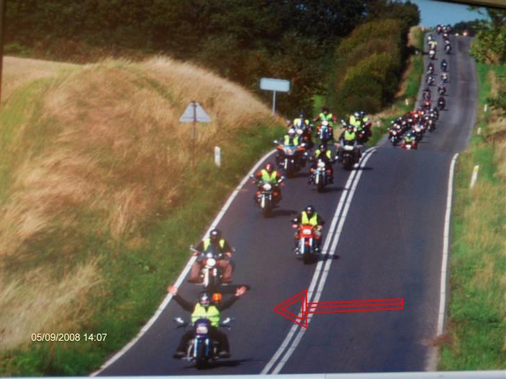 Honda cx - ace - Det er helt vildt at ligge i spidsen af sådan en kolonne..Honda cx 25års-træf billede 7