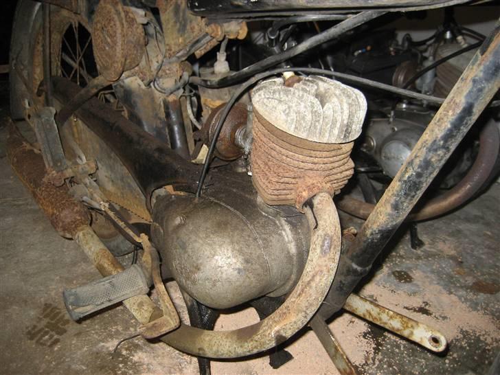 DKW rt125/2 E - Motoren. billede 11