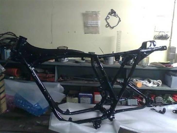 Honda 400 Four langtidsprojek - Nylakeret stel billede 14