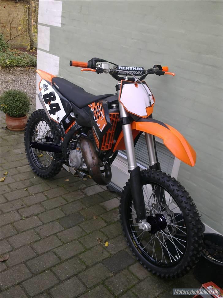 KTM SX150 - Med sort bagsvinger og nav =) billede 6