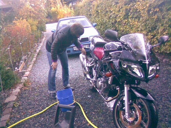 Suzuki SV 650 SA - Den skal være rigtig fin til Peter kommer hjem billede 2