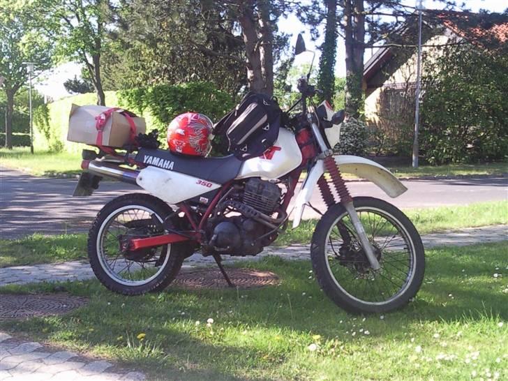 Yamaha XT 350 - en hygge tur ud til en ven med dele til hans cykel billede 15