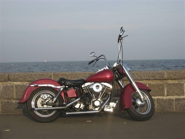 Harley Davidson FLH1200 Shovelhead - Som den så ud da jeg købte den. billede 4