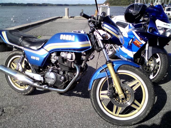 Honda CB 400 NC ''SOLGT'' - Dejlig sommerdag ved Havnegrillen billede 8