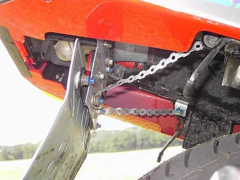 Kawasaki Gpx 600R [solgt] - Hjemmelavet nr. pladeholder i alu - en del kønnere end den originale billede 4