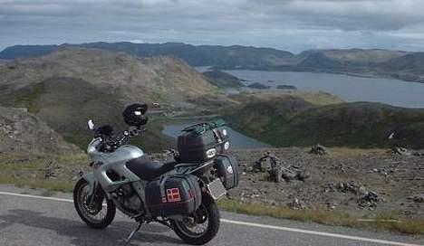 Aprilia Pegaso 650 "Dakar" - På Nord Kap. billede 3