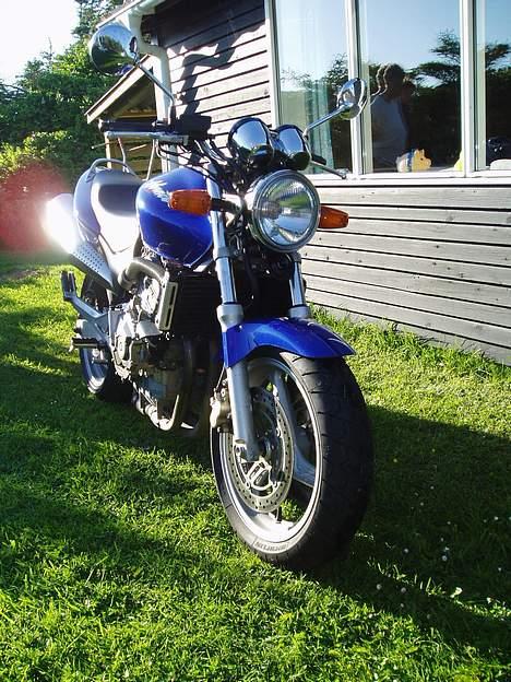 Honda CB 600 F Hornet [SOLGT] - Ja så´n en udstødning kan godt skinne :o) billede 4