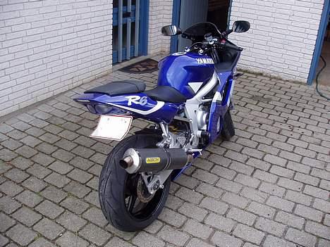 Yamaha YZF R6 - Sådan så den ud med orginal lak... billede 5