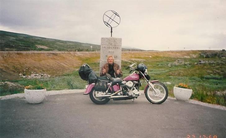 Harley Davidson Duo Glide - Polar cirklen i Nord Norge 1993 billede 11