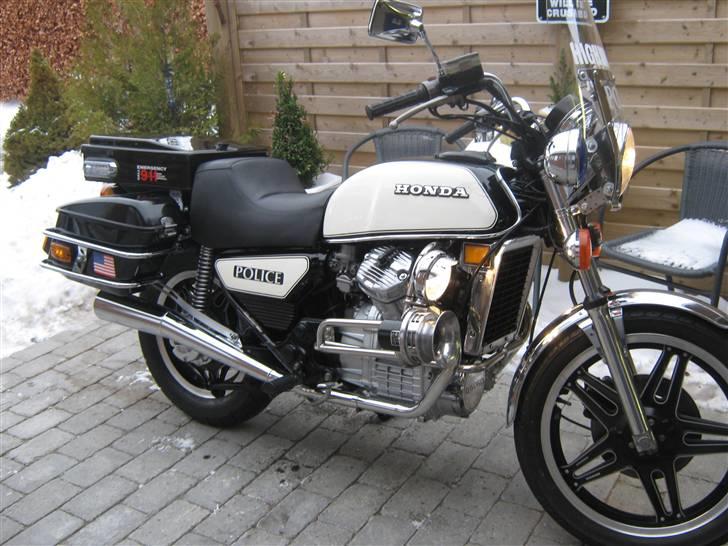 Honda CX 500 POLICE Solgt 2011 billede 2