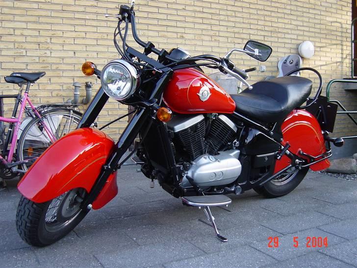 Kawasaki VN 800 DRIFTER - Min "Lille Røde" billede 2