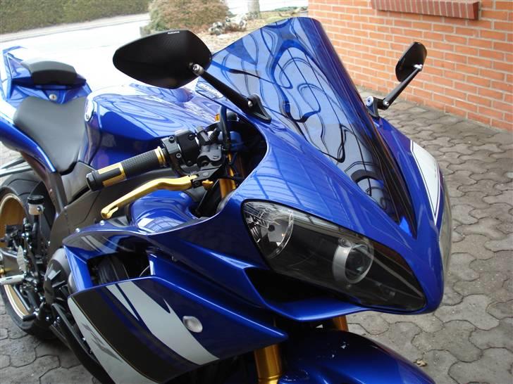 Yamaha YZF R1  EVOLUTION - Diamant bilnk, Rizoma guld greb og grib billede 15