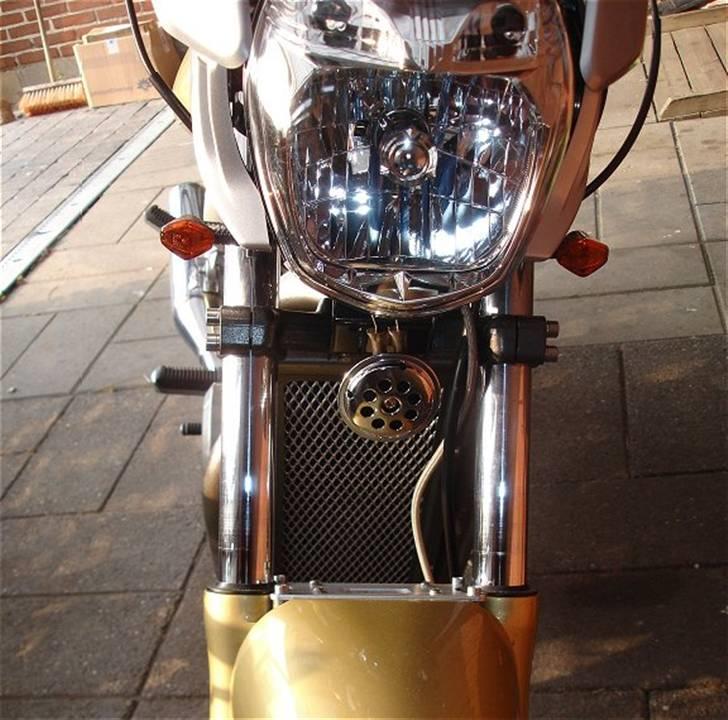 Suzuki vx 800 ( SOLGT ) - miniblinkers, - og nyt alugitter foran køleren billede 12