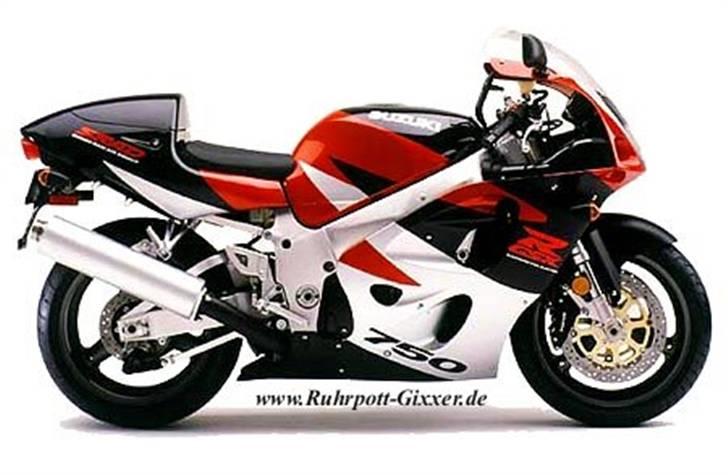 Suzuki gsxr 750 srad solgt billede 14