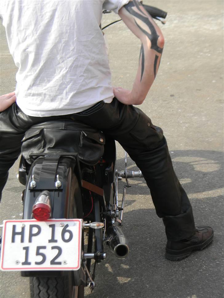 Yamaha xv 750 - I Bobbed it billede 14