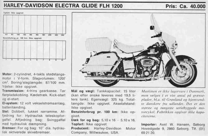 Harley Davidson Electra Glide - Originalen billede 6