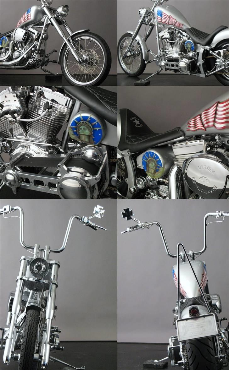 Harley Davidson fxst softtail ultima billede 5