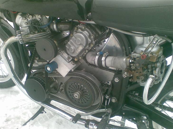 Norton 750 kompressor - beregning af remhjul og træk billede 9