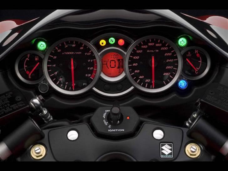 Suzuki Hayabusa gsxr1300 - Lækkert instrumentpanel billede 7