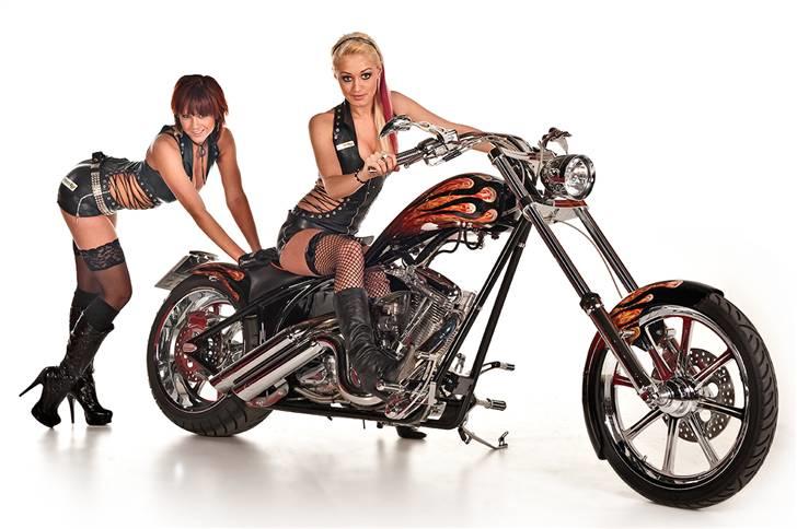 Harley Davidson Costum Bike - Fra Forever2Wheels Bikeshow 2010 Fredericia. billede 14