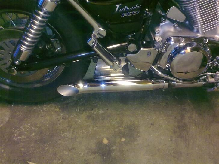 Suzuki VS 1400 Intruder**solgt** - nye drag pipes billede 17