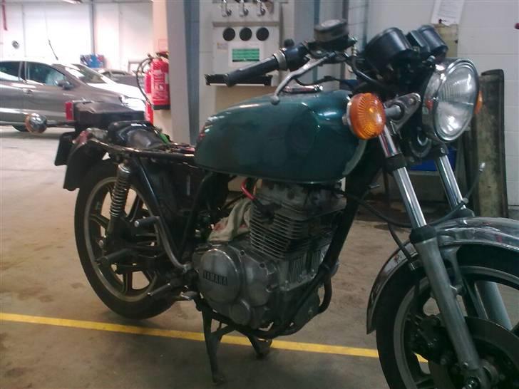Yamaha xs 400 SOLGT - blinklys skal af. de pynter jo ikke ligefrem billede 4