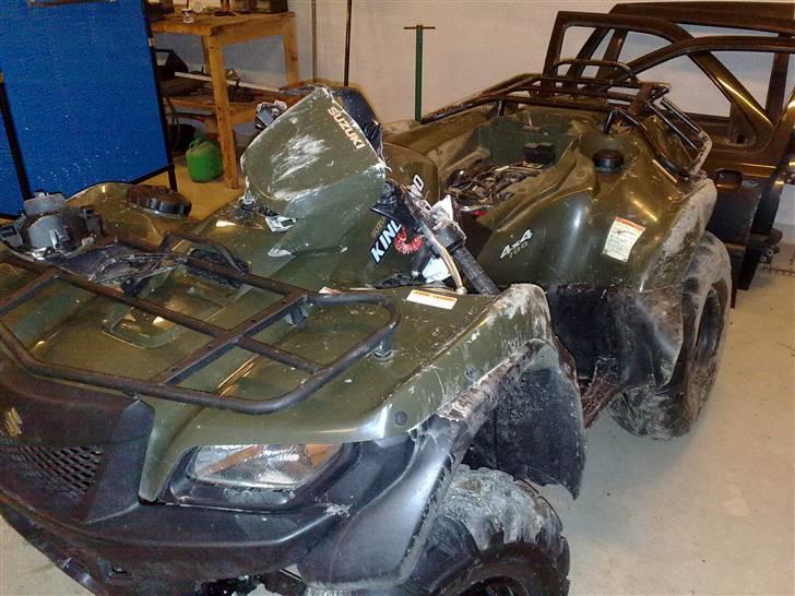 Suzuki ATV KingQuad 700 (brændt) billede 4