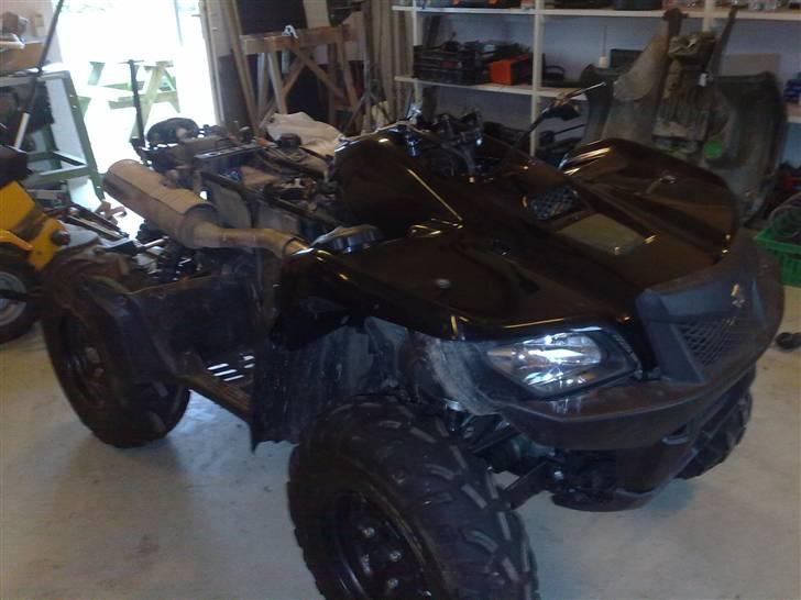 Suzuki ATV KingQuad 700 (brændt) billede 10