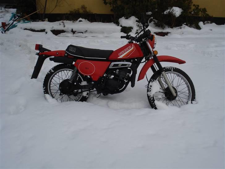 Suzuki ts 185 er **SOLGT** - På opfordring, flere billeder, rart den er så populær, at mange vil se EKSTRA billeder!!!! billede 9