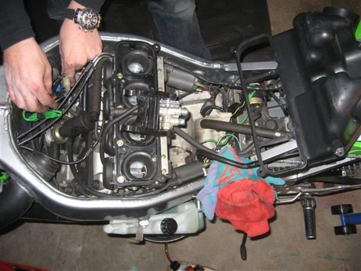 Kawasaki zx6r billede 6